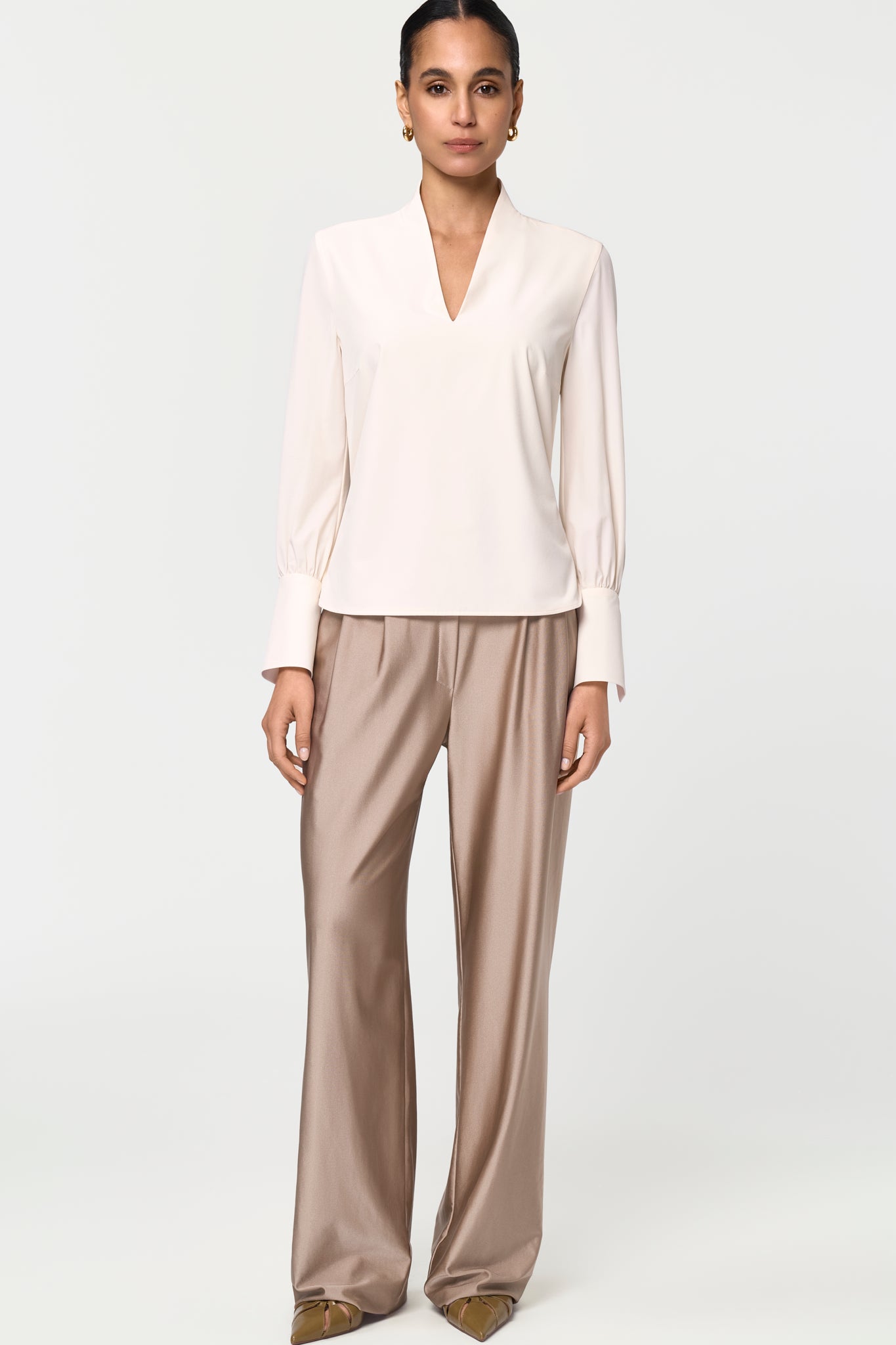 MOSCANA Bluse alba