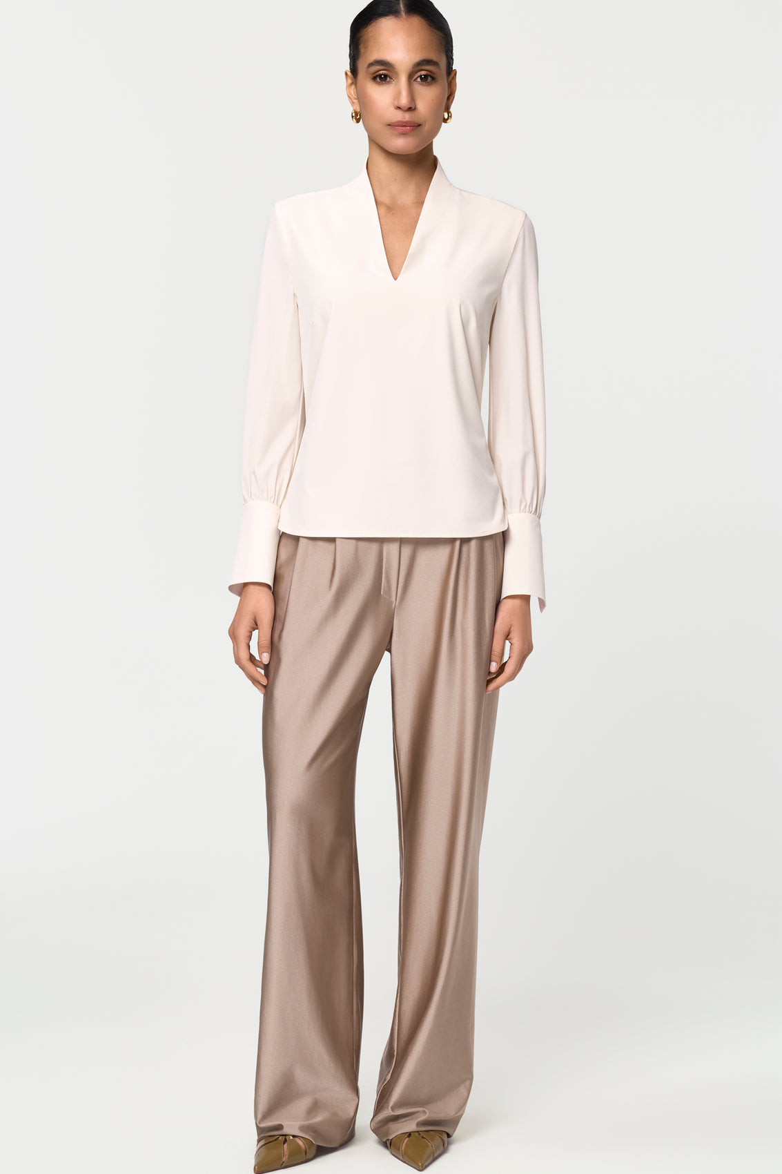 MOSCANA Bluse alba