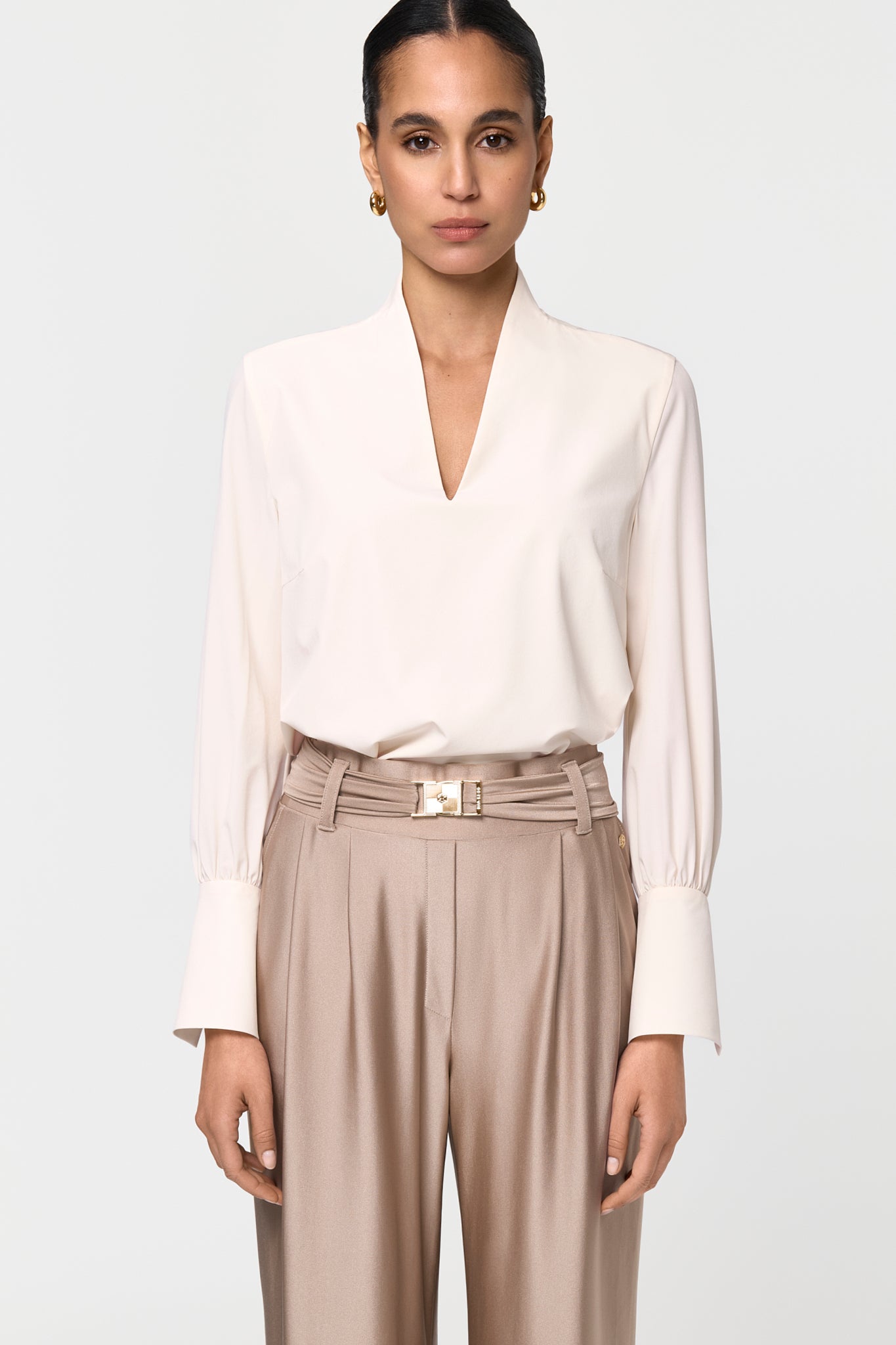 MOSCANA Bluse alba