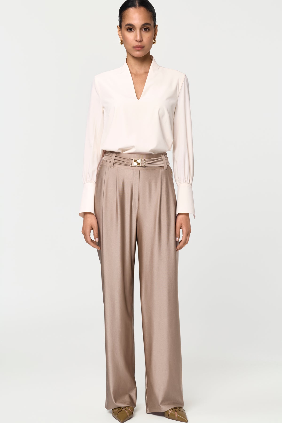 MOSCANA Bluse alba