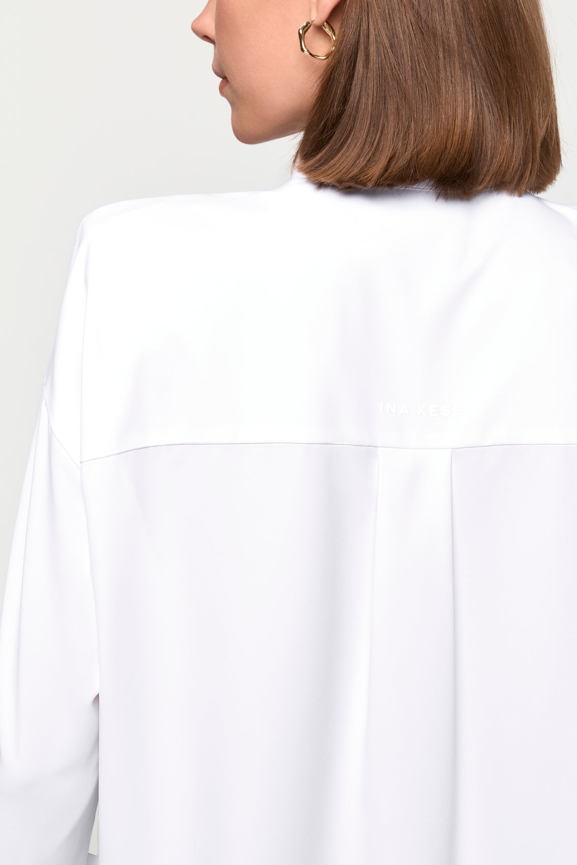 LAREGIA Stretch Shirt white