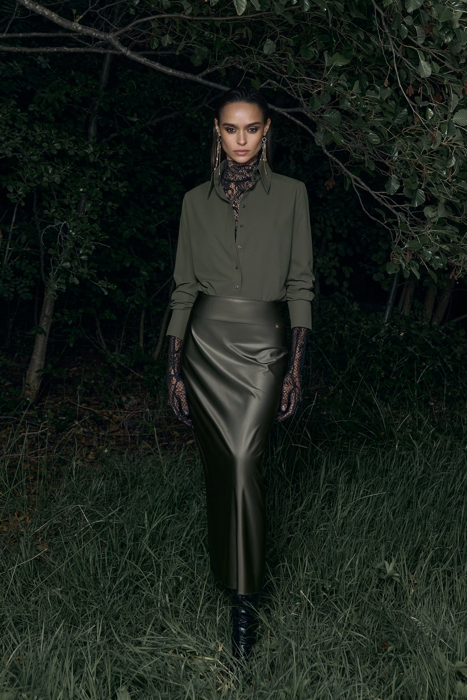 ORLOV Hemd verde