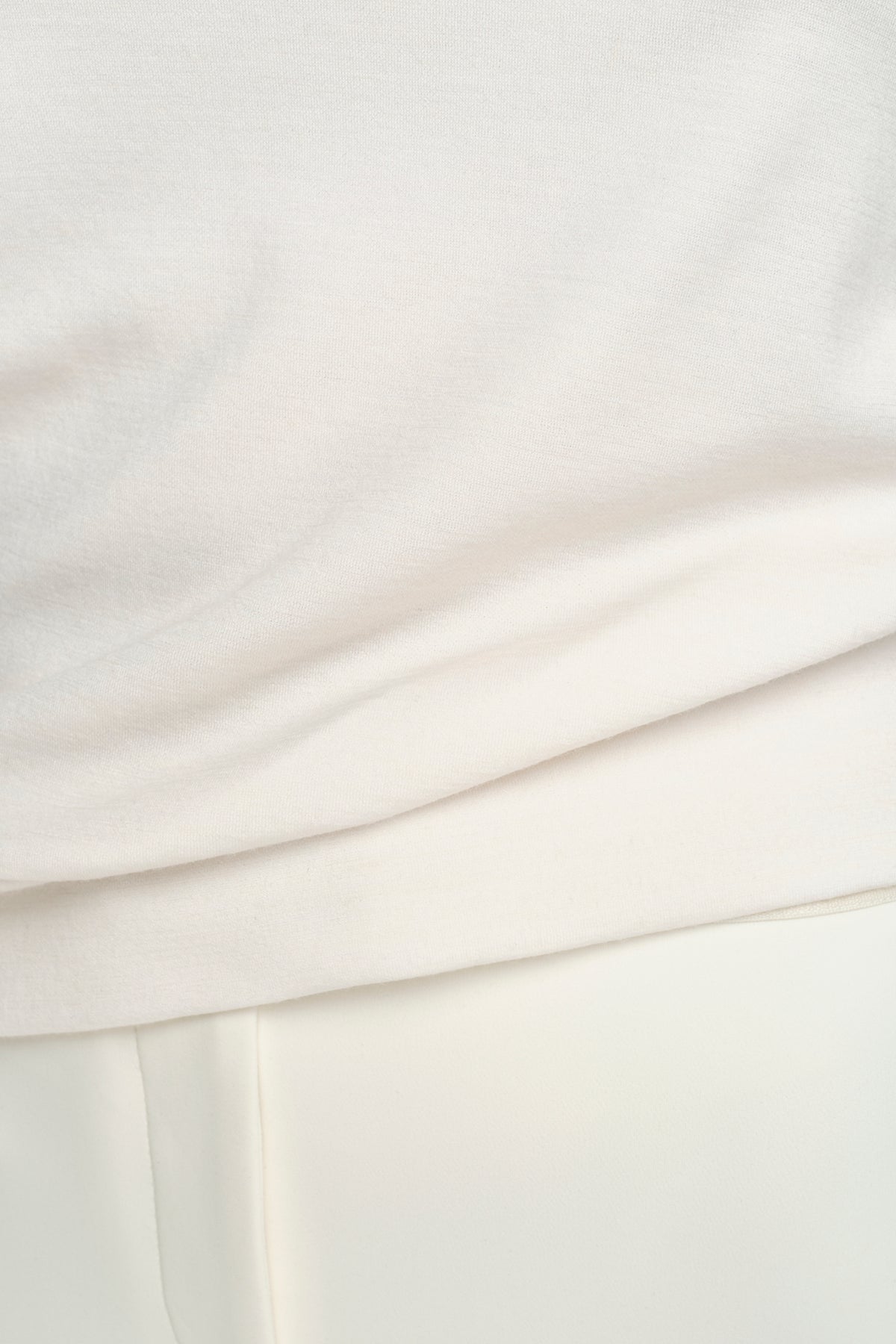DELCORSO Merino Pullover cream