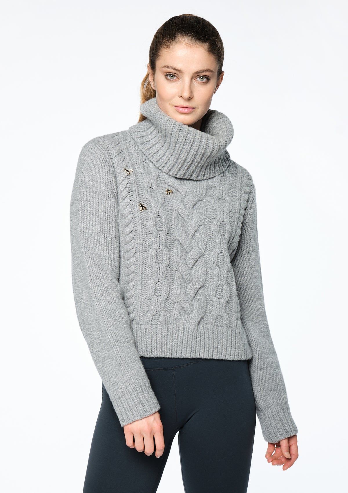 SUGARBEE Merino Cashmere Sweater lunar