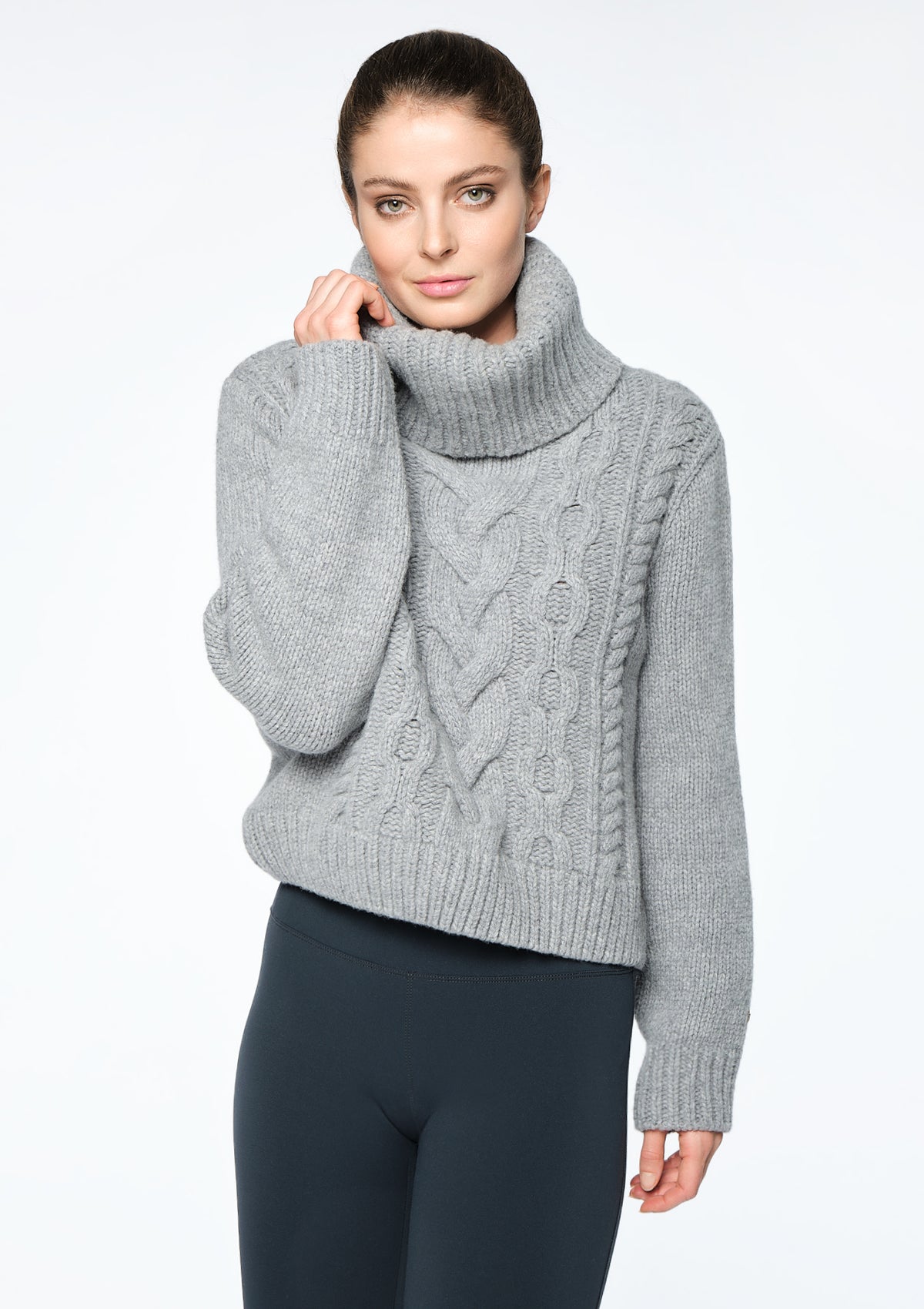 SUGARBEE Merino Cashmere Sweater lunar