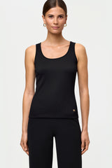 FLORIN Top schwarz