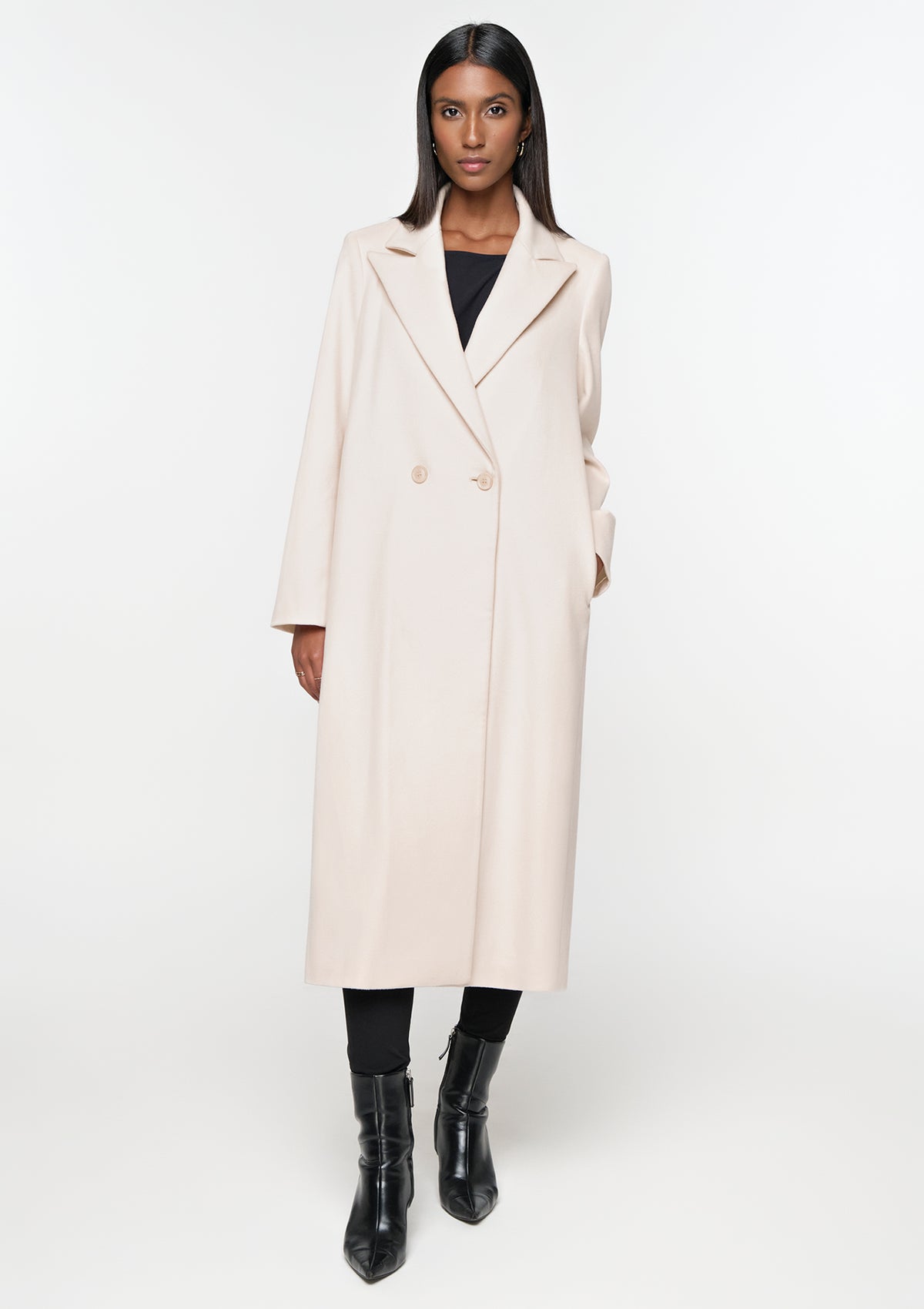 EXES Wool Coat cajo