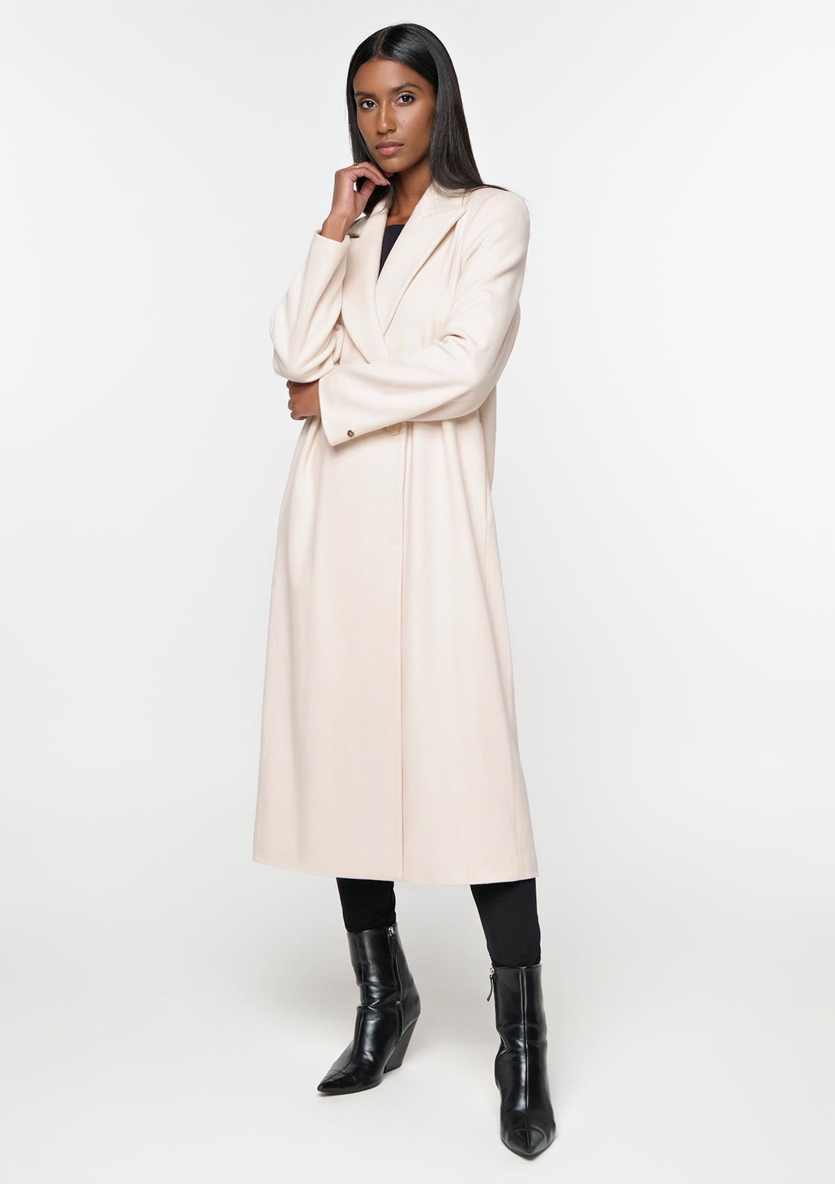 EXES Wool Coat cajo