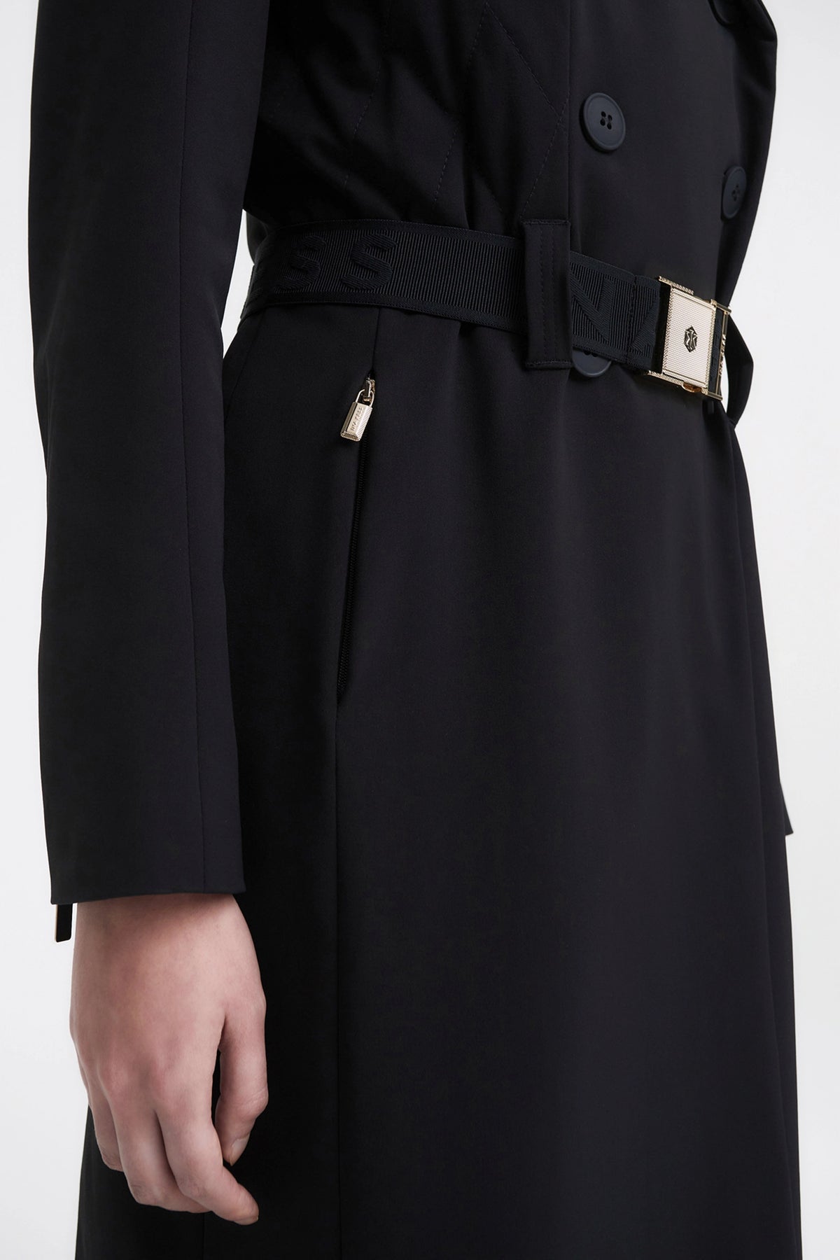 PONTIFEX Coat black