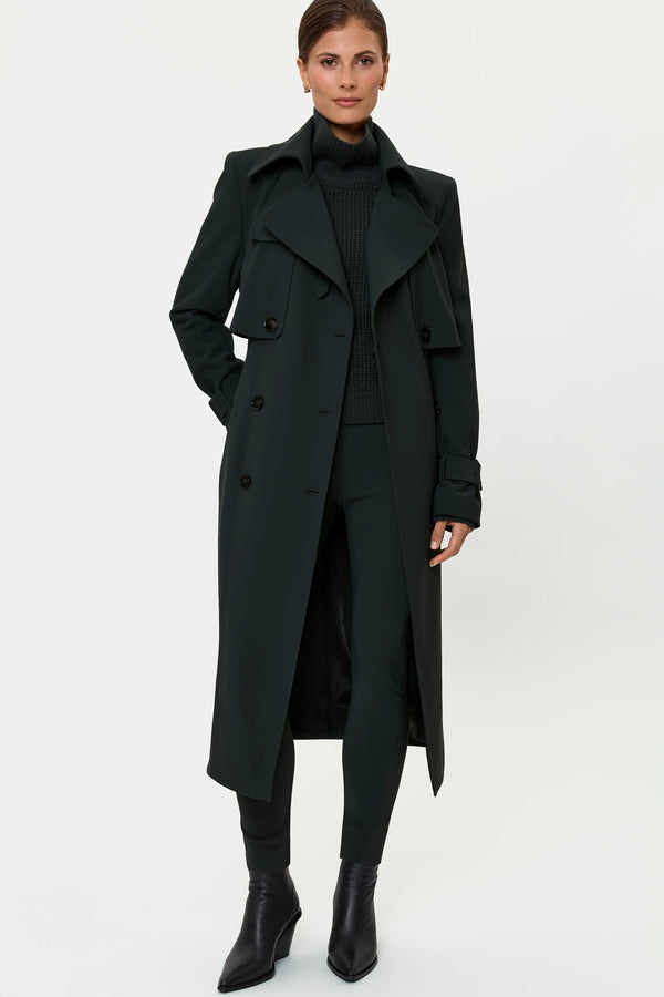 DEVON Trench Coat forest
