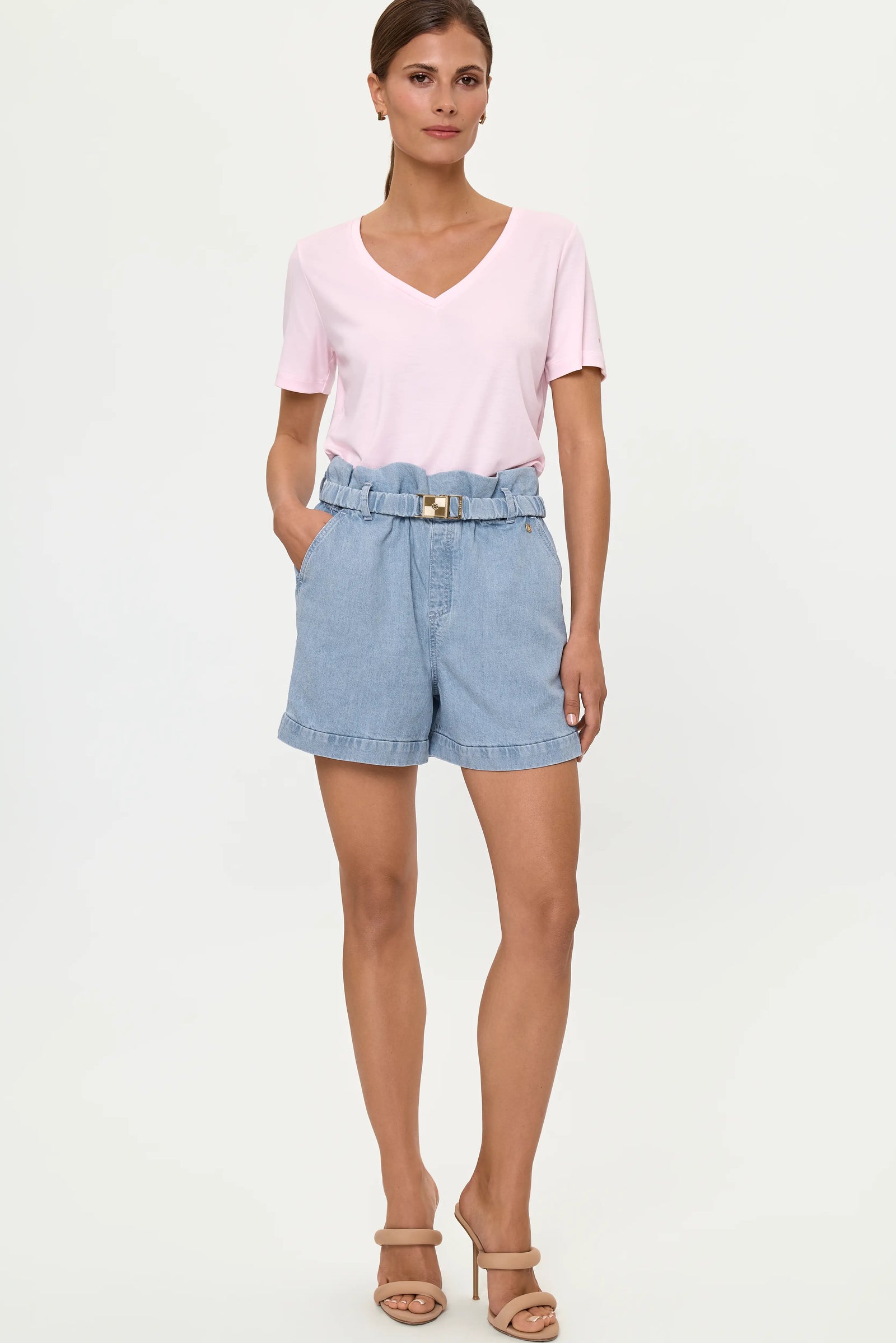 TRIPANI Denim Shorts chambray