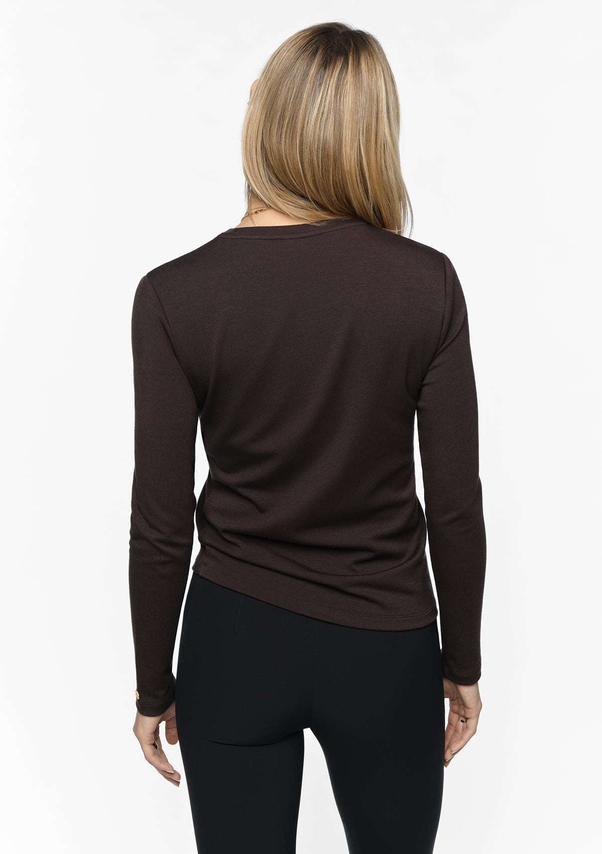 PIROU Modal Cashmere Top coal