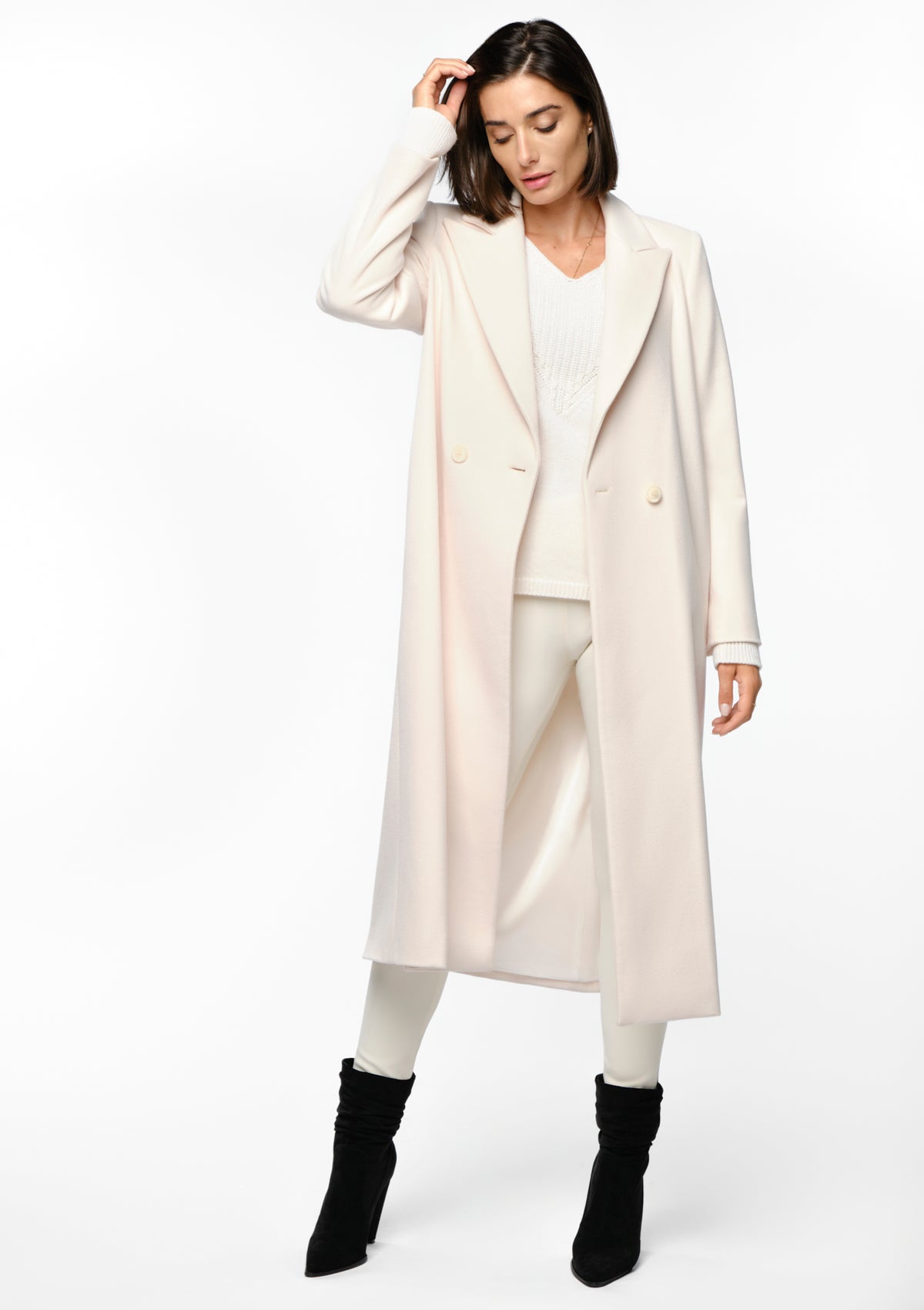 EXES Wool Coat cajo