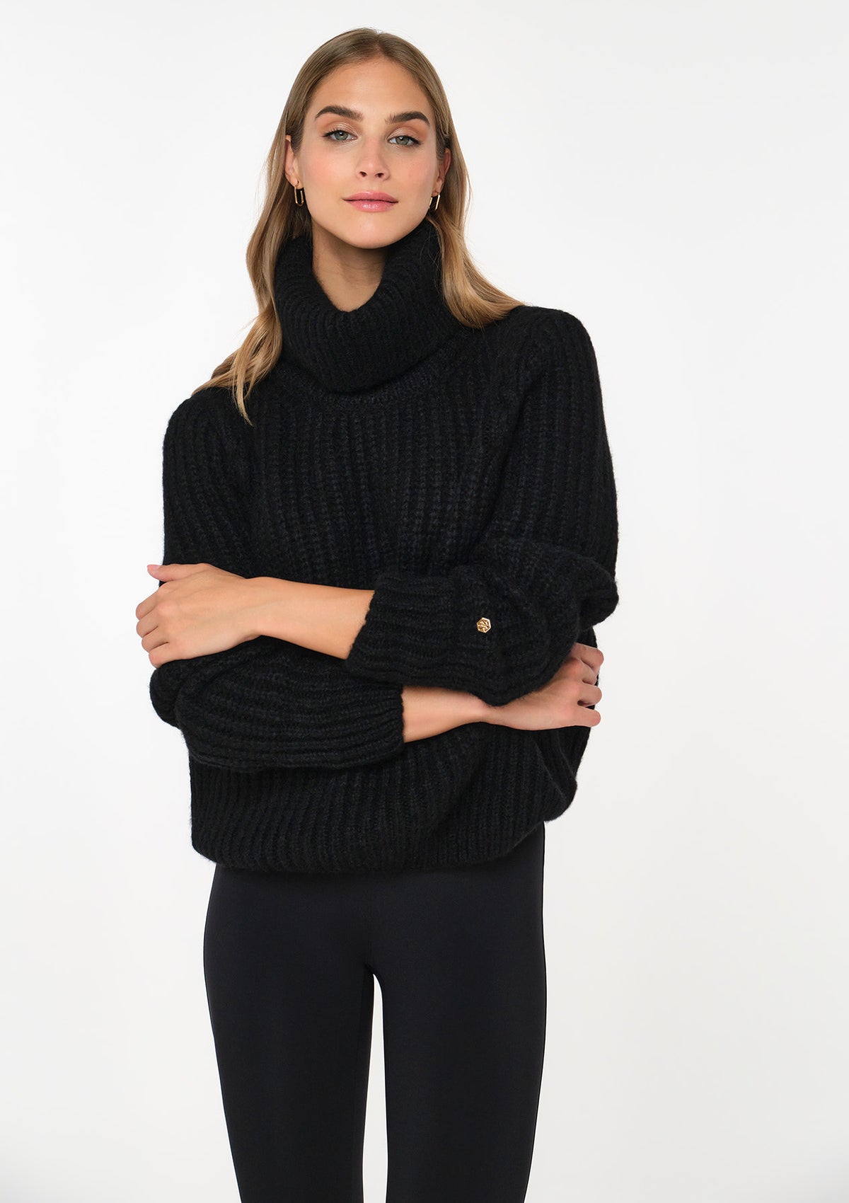 PELLICI Alpaca-Blend Sweater black