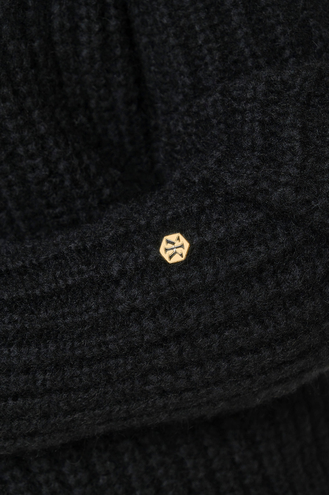 PELLICI Alpaca-Blend Sweater schwarz