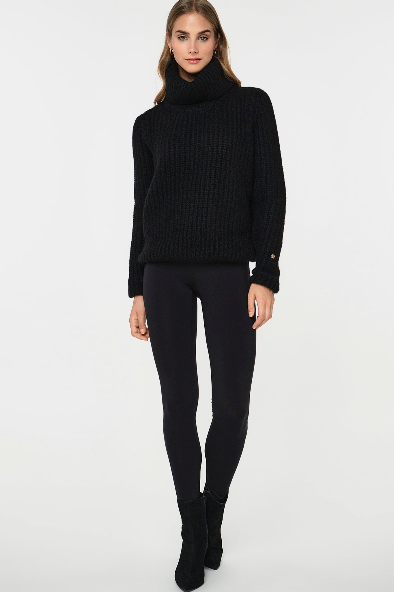 PELLICI Alpaca-Blend Sweater black