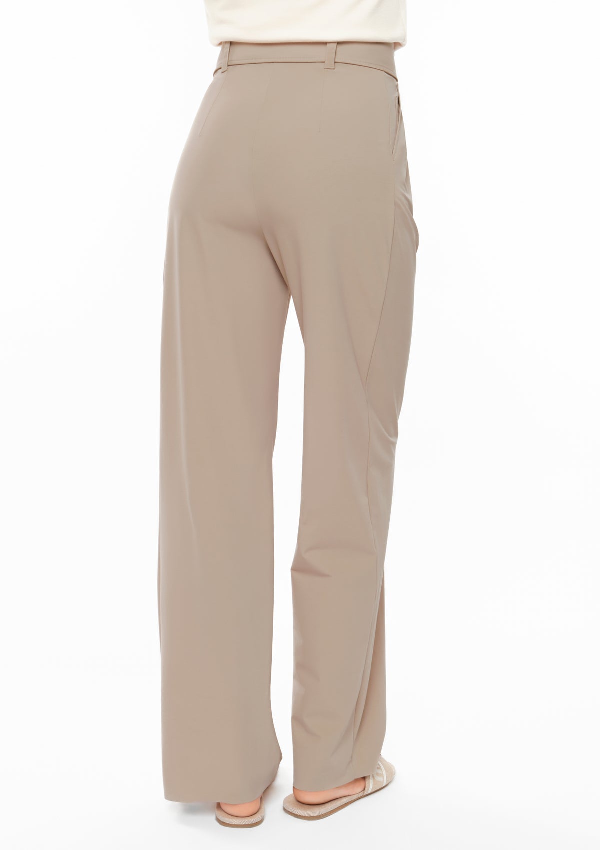 VITORIA Wide Leg Stretch Pants sahar