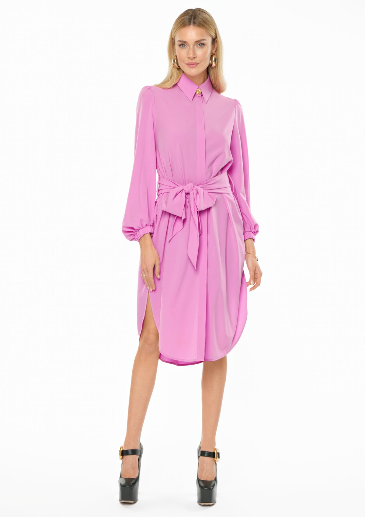 ATELLA Shirt Dress magenta