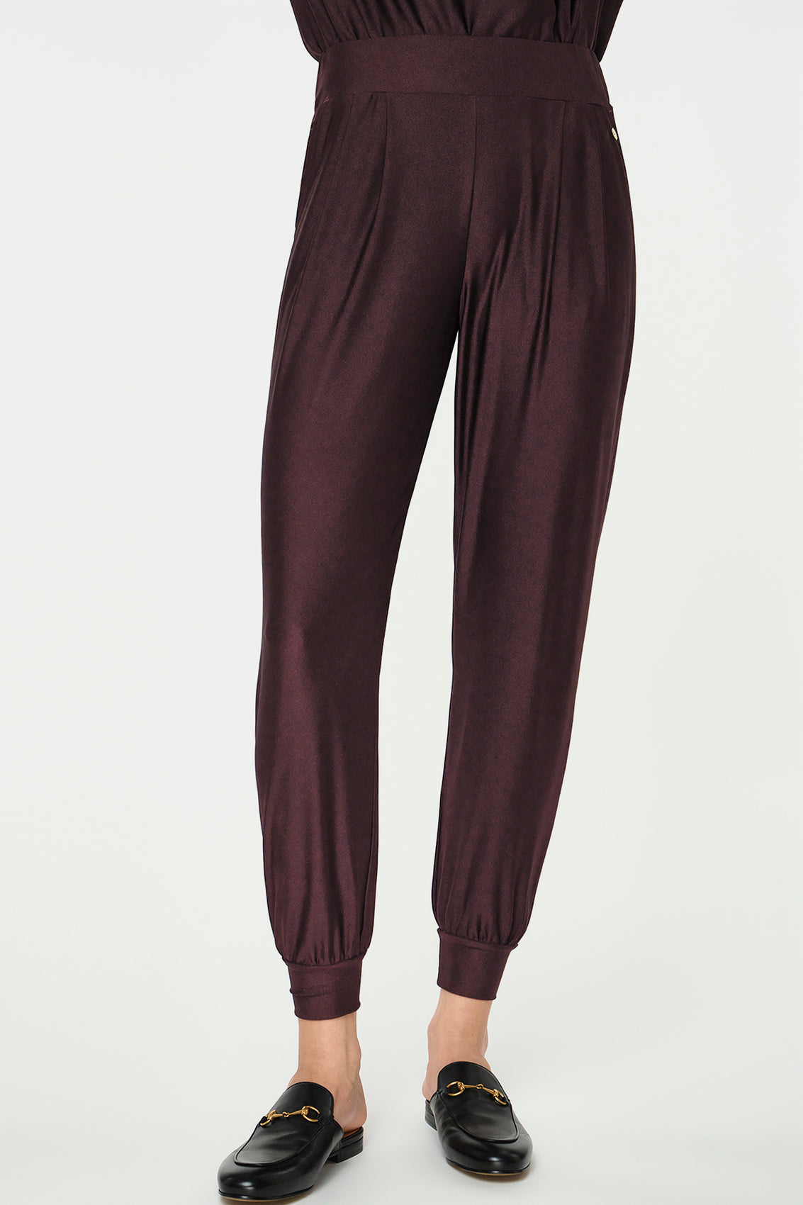 AURA Stretch Pants tawny port
