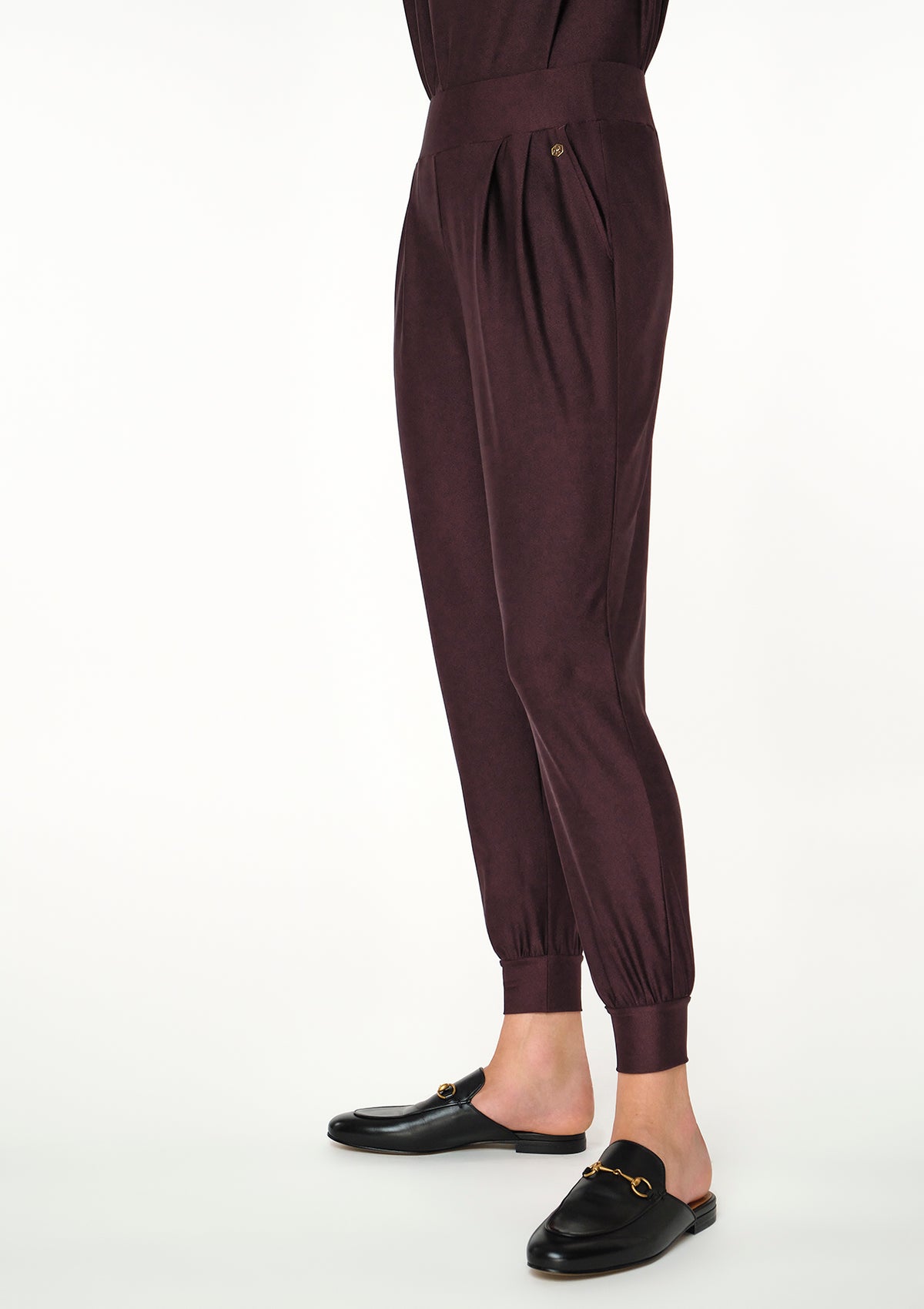 AURA Stretch Pants tawny port