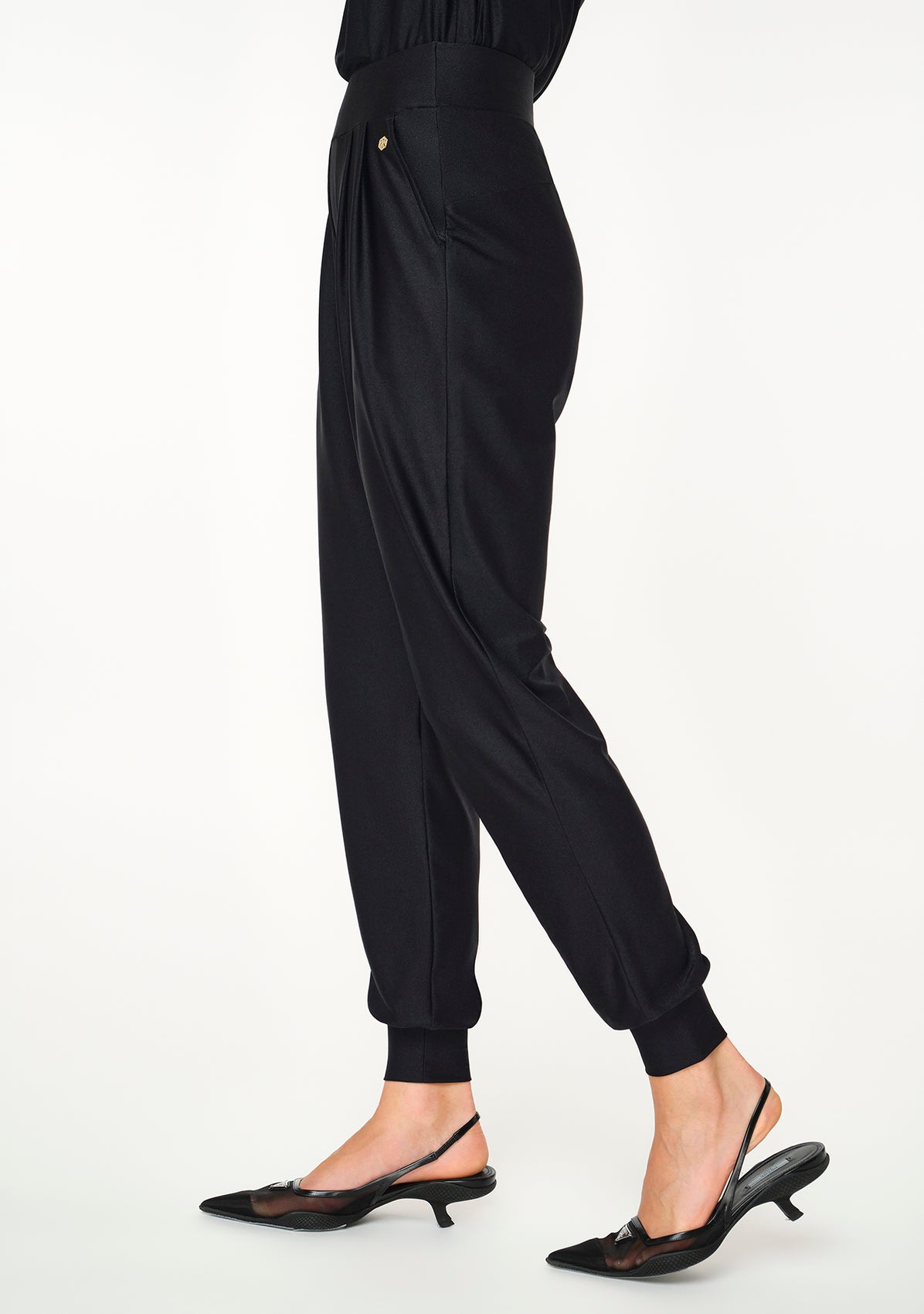 AURA Stretch Pants schwarz
