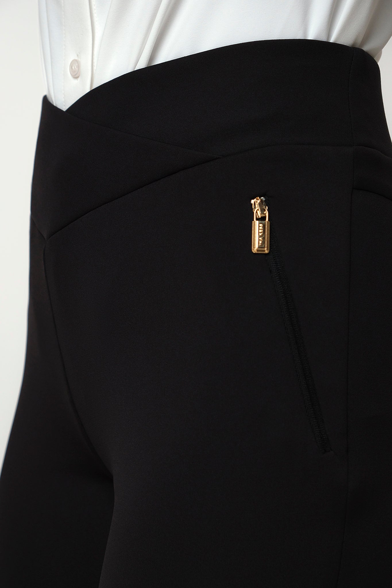 JUNA Stretchhose schwarz
