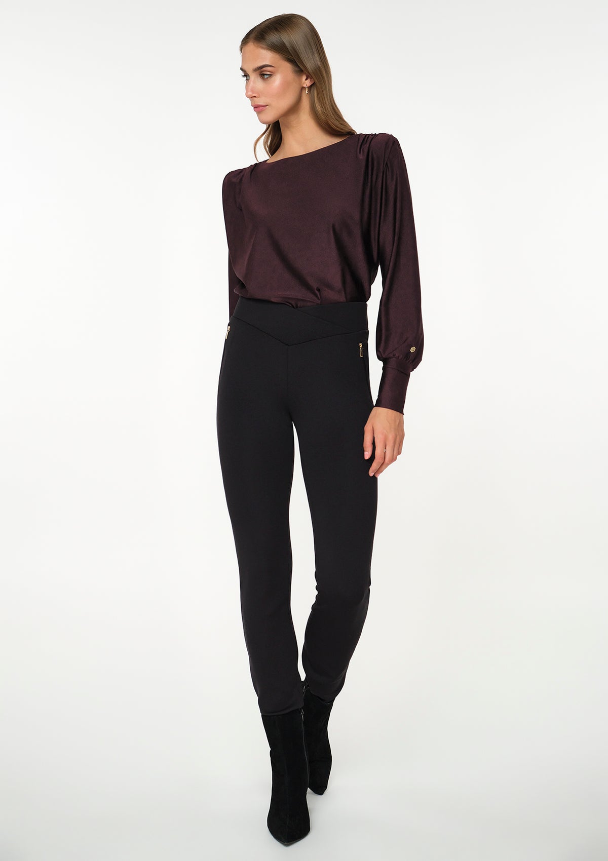 PECUNIA Blouse tawny port