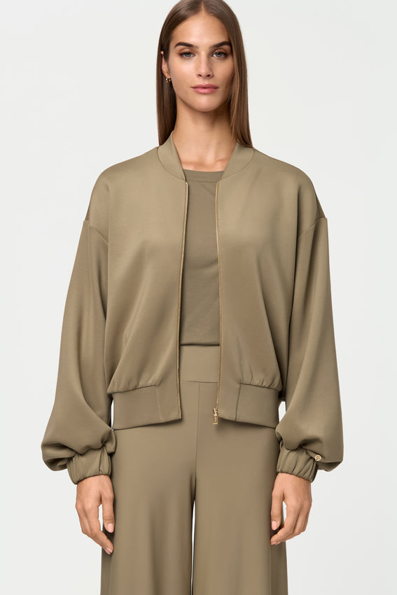 SABIA Cardigan oliva