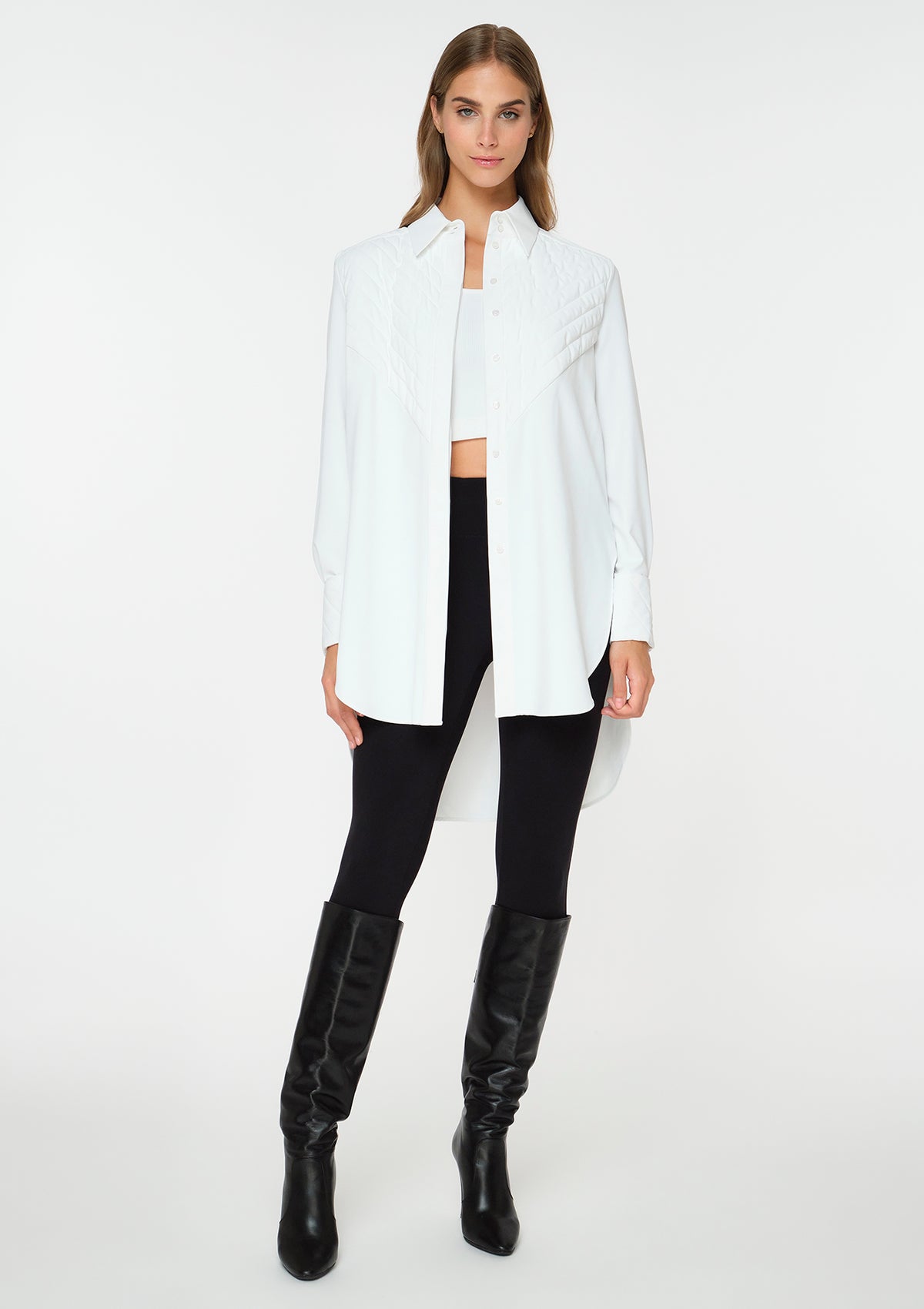 VICI Stretch Shirt white