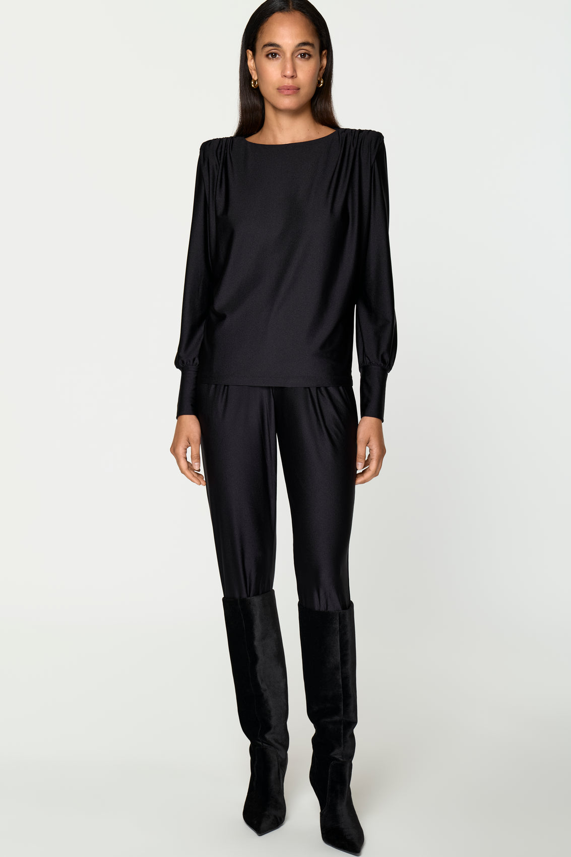 PECUNIA Blouse schwarz