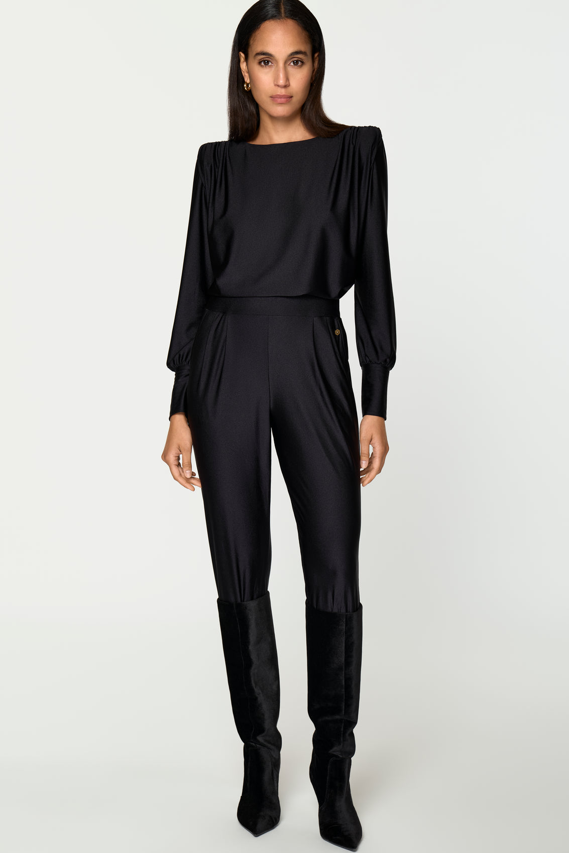 PECUNIA Blouse schwarz
