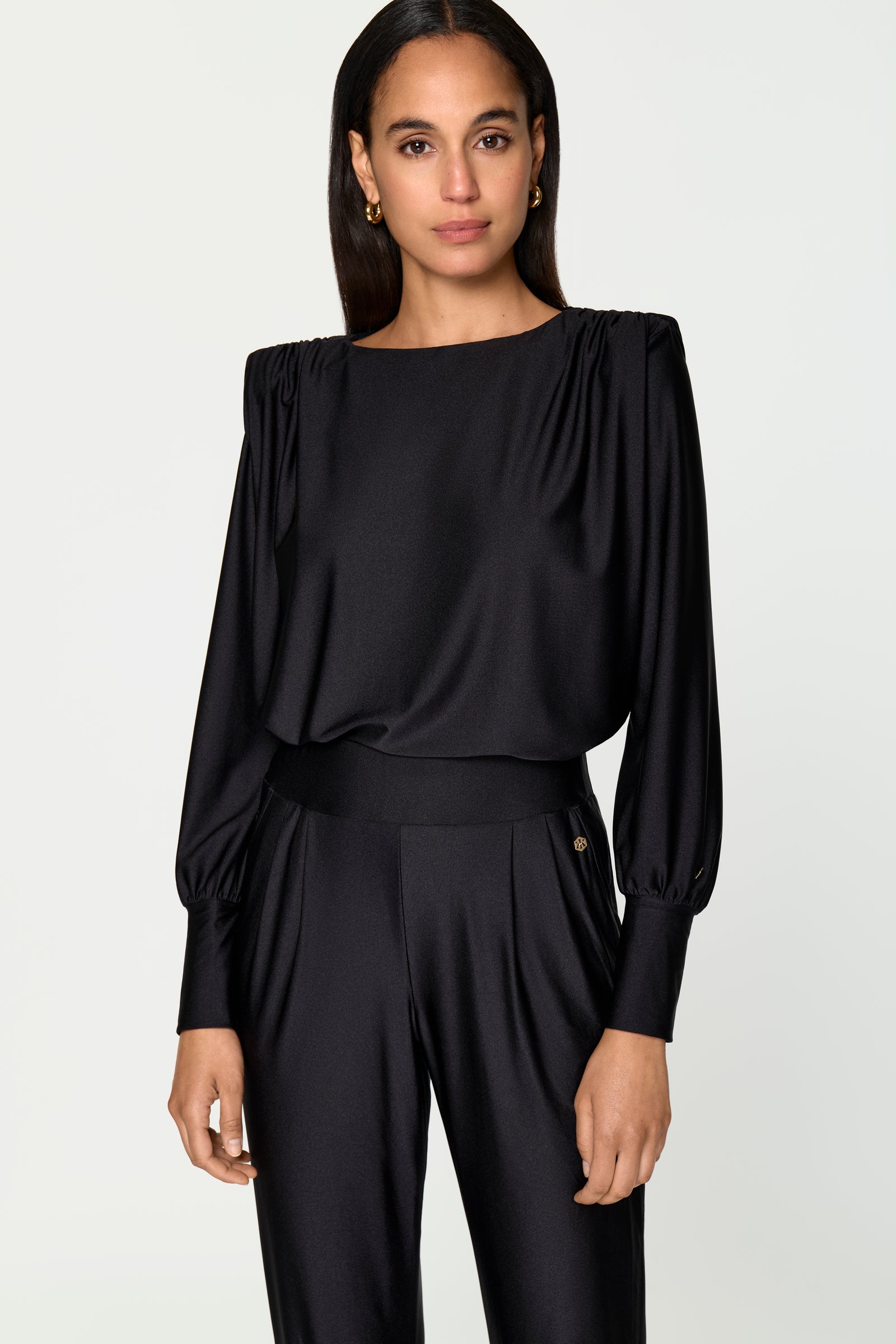 PECUNIA Blouse schwarz