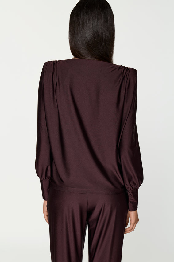 PECUNIA Blouse tawny port