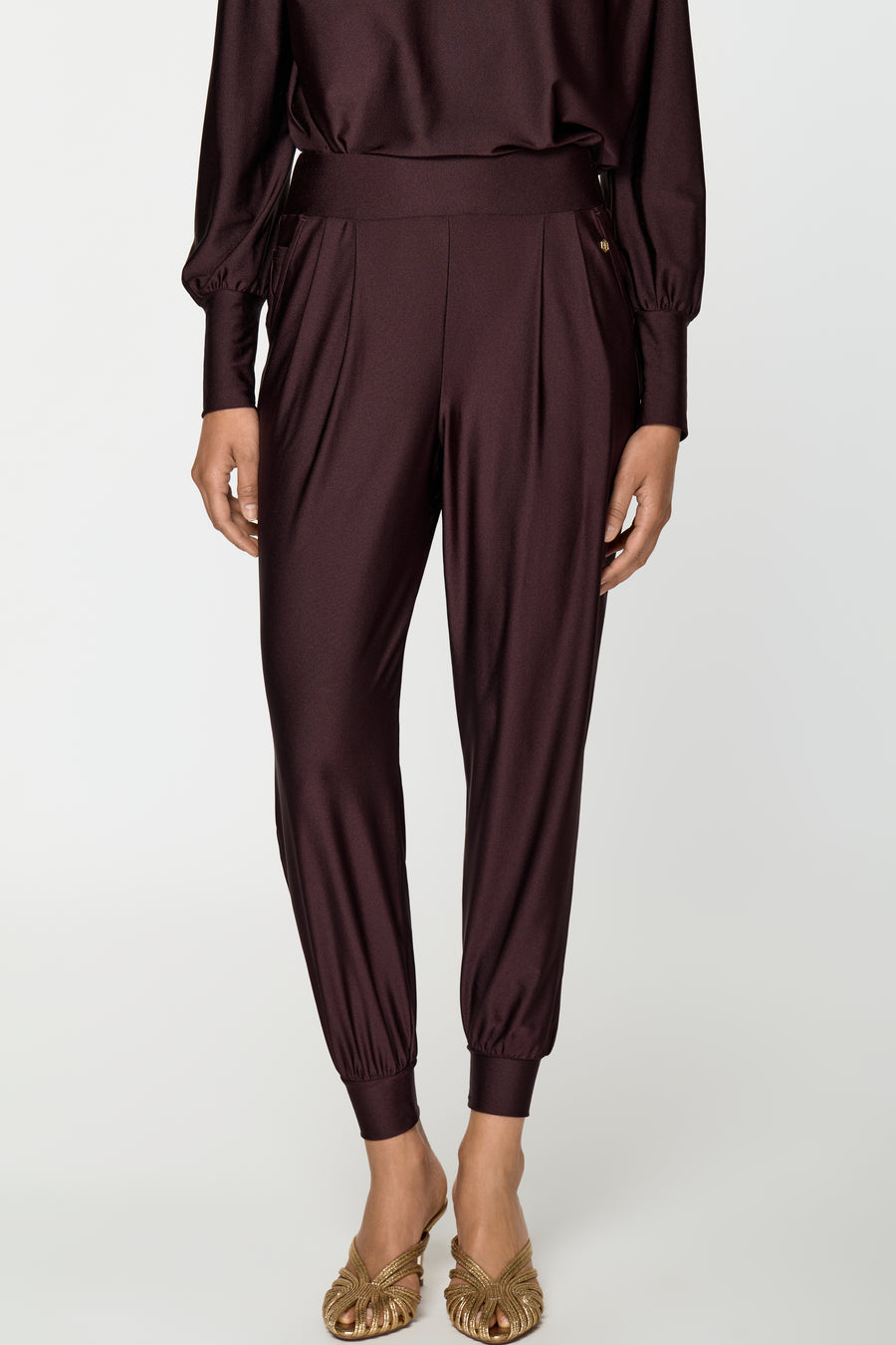 AURA Stretch Hose tawny port
