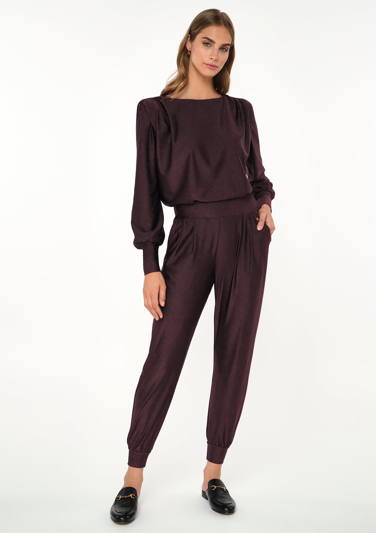 PECUNIA Blouse tawny port