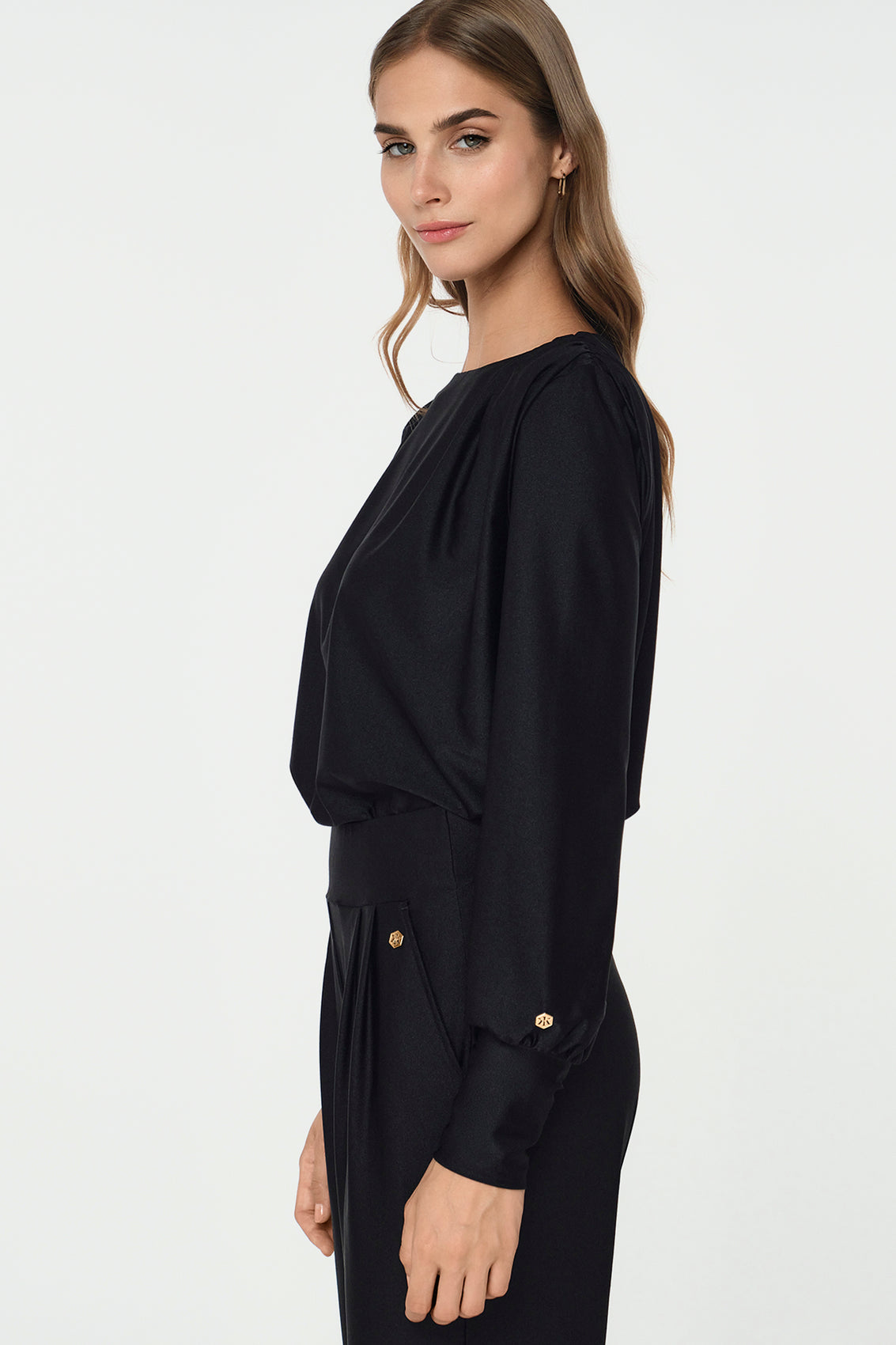 PECUNIA Blouse black