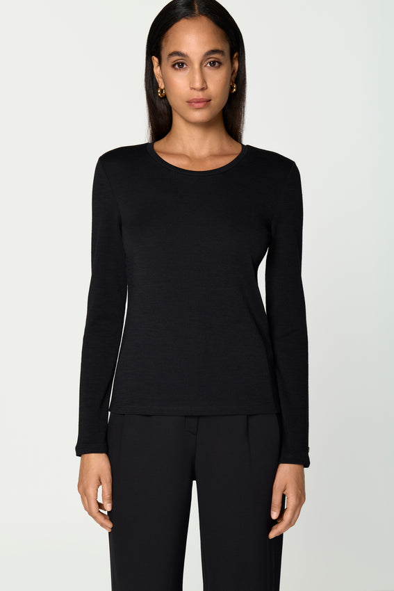 PACE Wool Top black