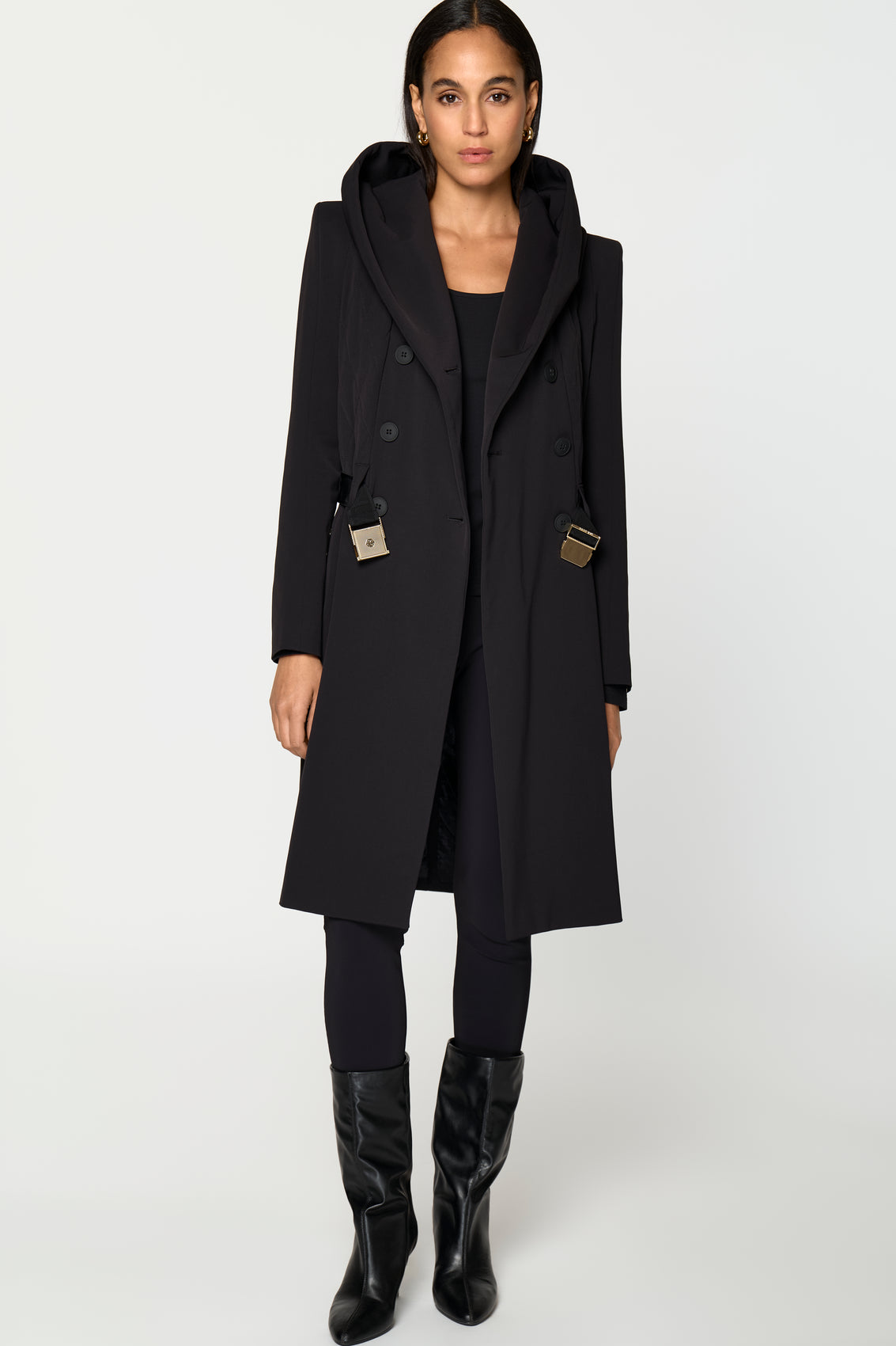 PONTIFEX Coat black