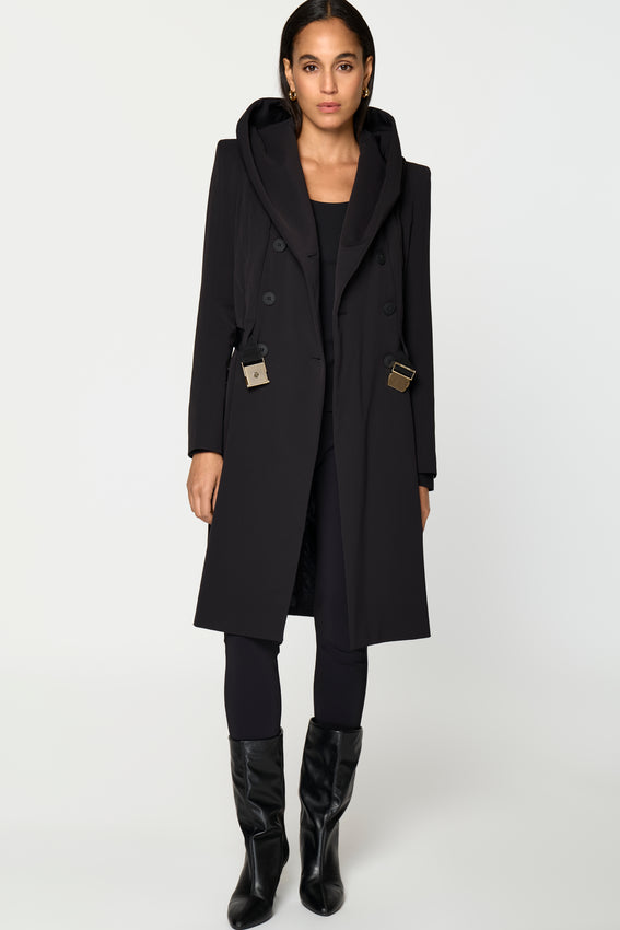 PONTIFEX Coat black