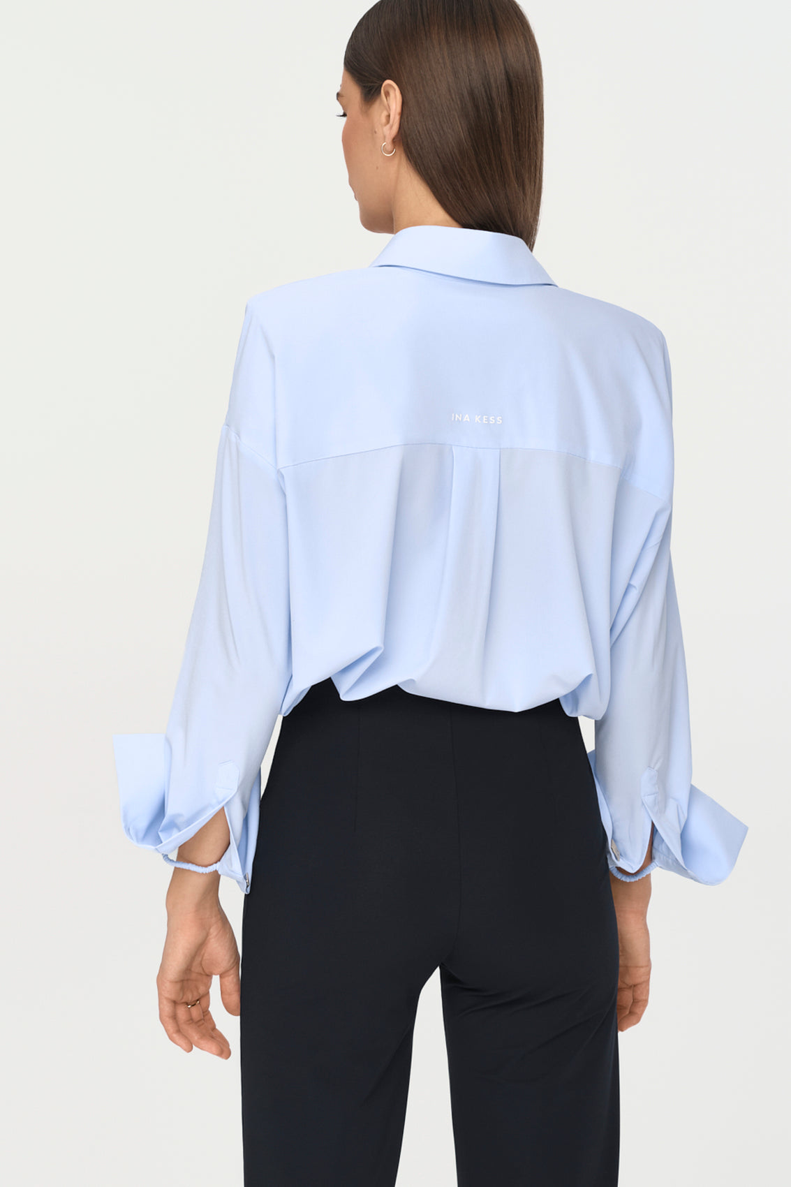 PADRONNE Hemd celeste