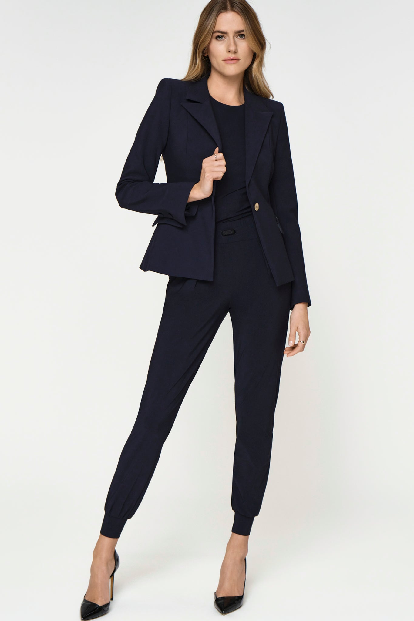 TSUKASA Blazer deep navy
