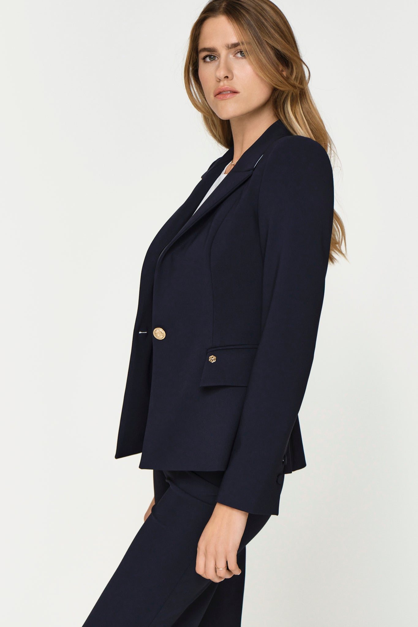 TSUKASA Blazer deep navy