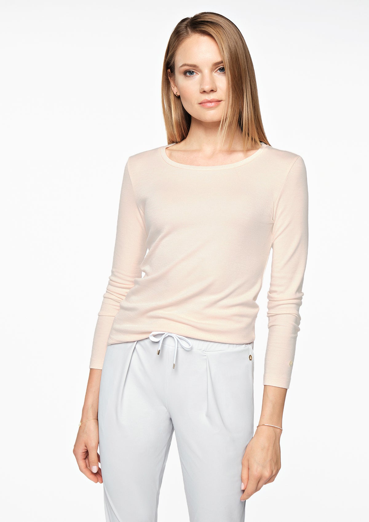 MERINO CLASSY Long-Sleeve rosa cipria
