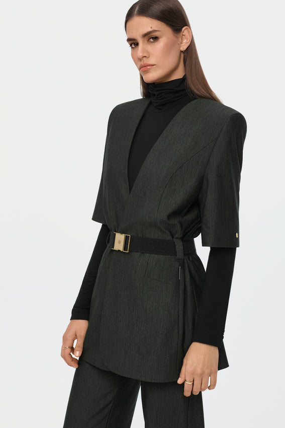 CLEO Stretch Blazer terra