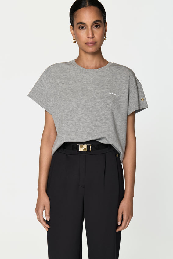 SALTA T-Shirt grigia