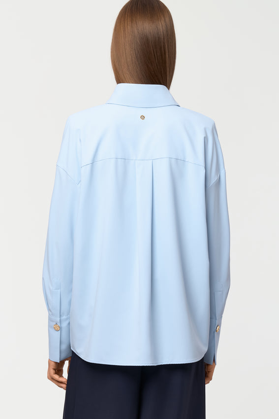 LAREGIA Stretch Shirt chambray