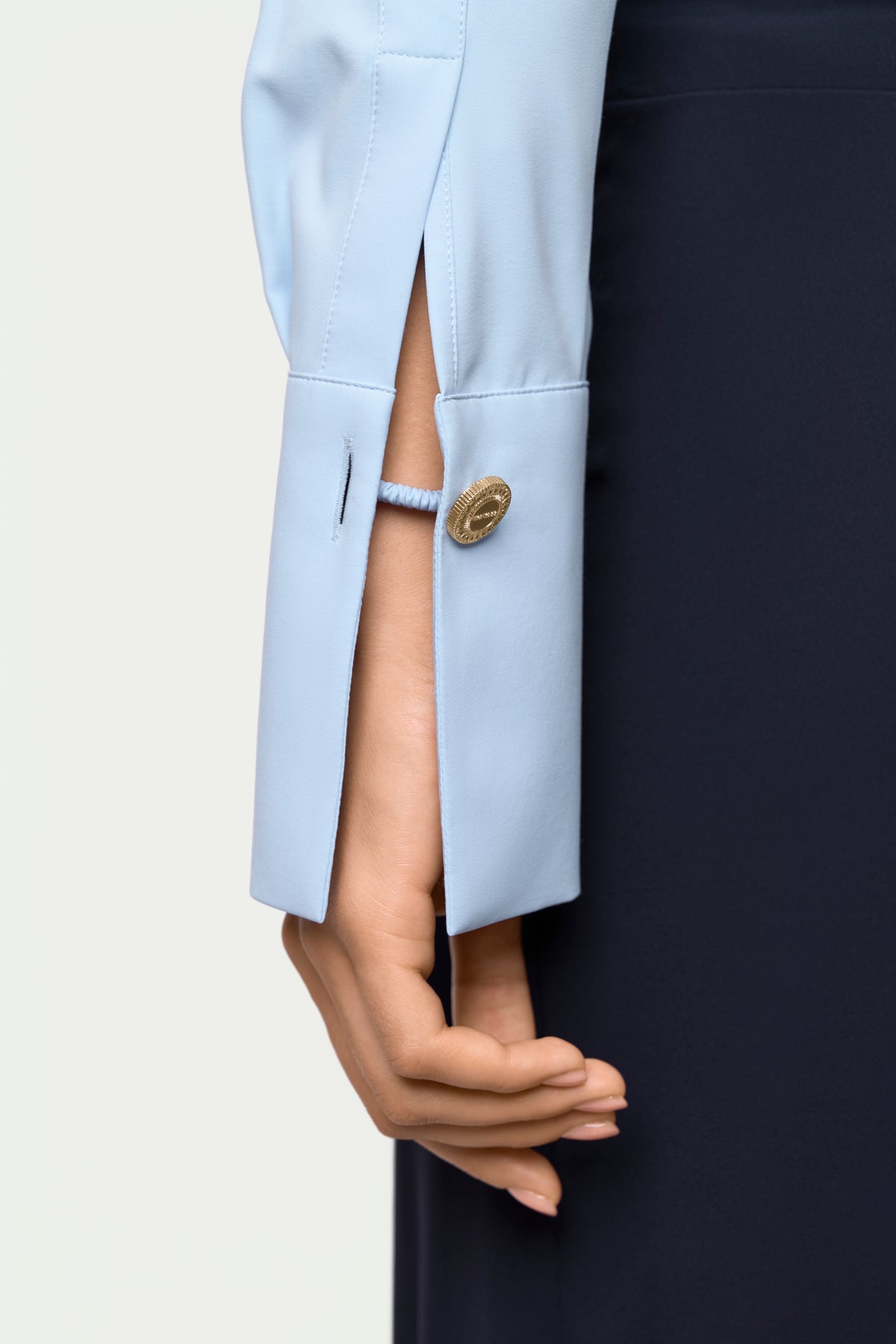 LAREGIA Stretch Shirt chambray