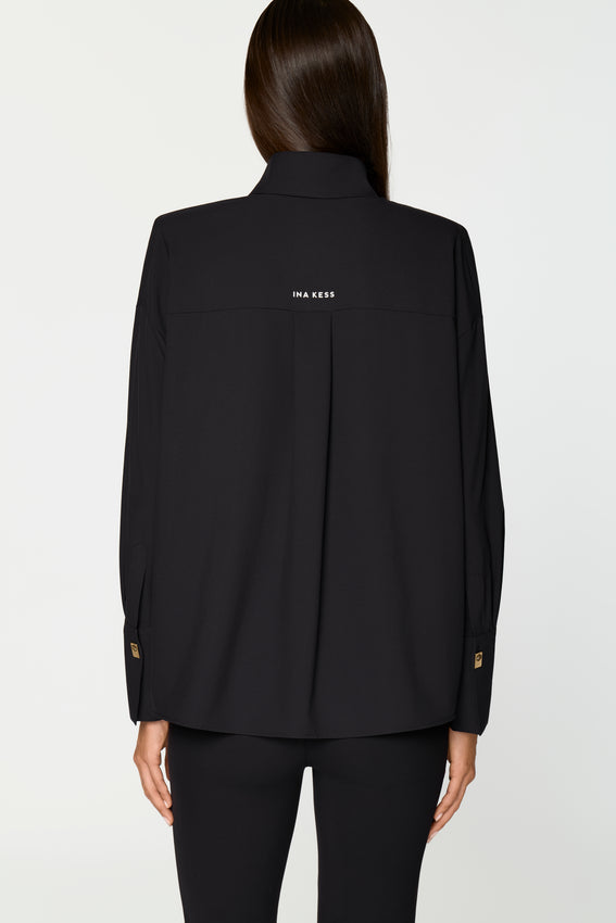 LAREGIA Stretch Shirt black