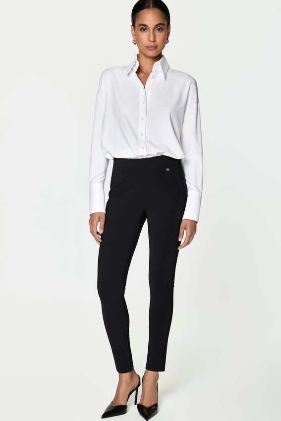 LAREGIA Stretch Hemd weiss