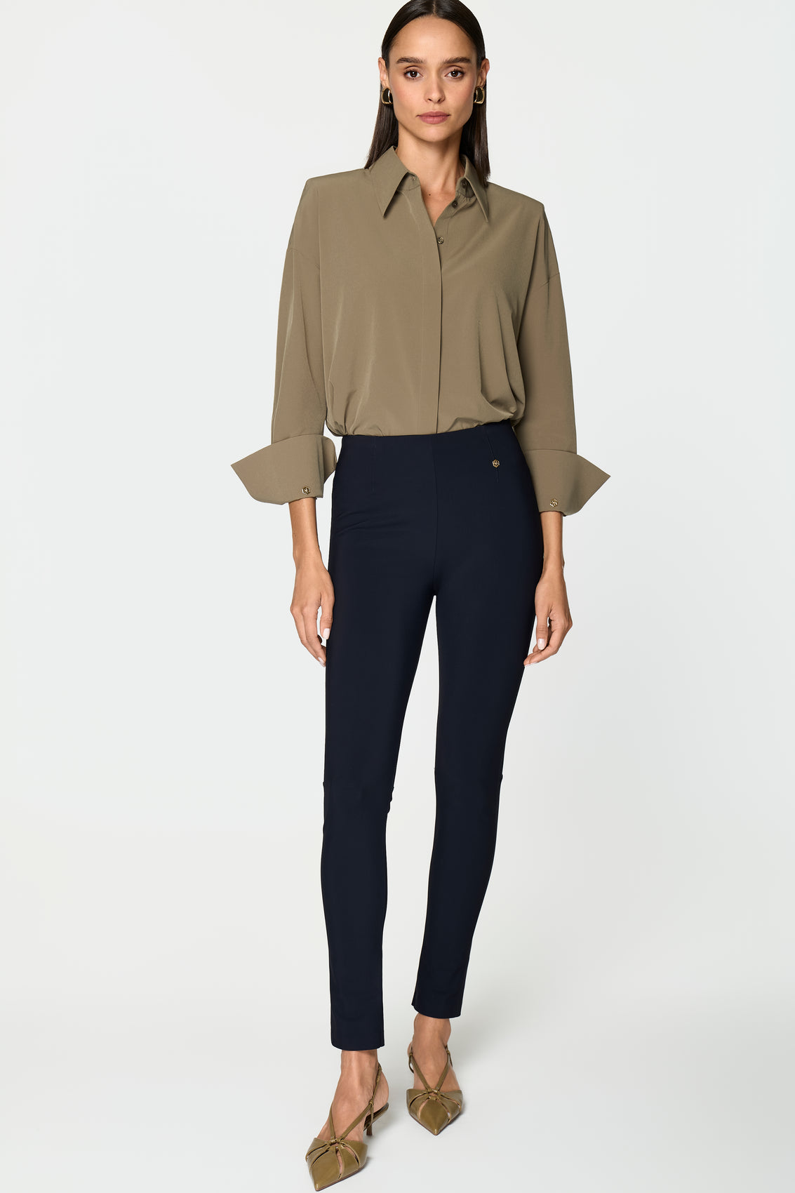 ELLA Stretch Pants deep navy